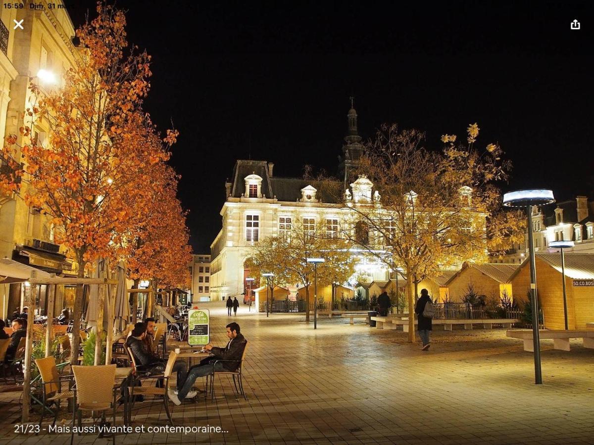 13 Boulvard Solferino T2 Agreable Pour Deux Pers Poitiers Exterior foto